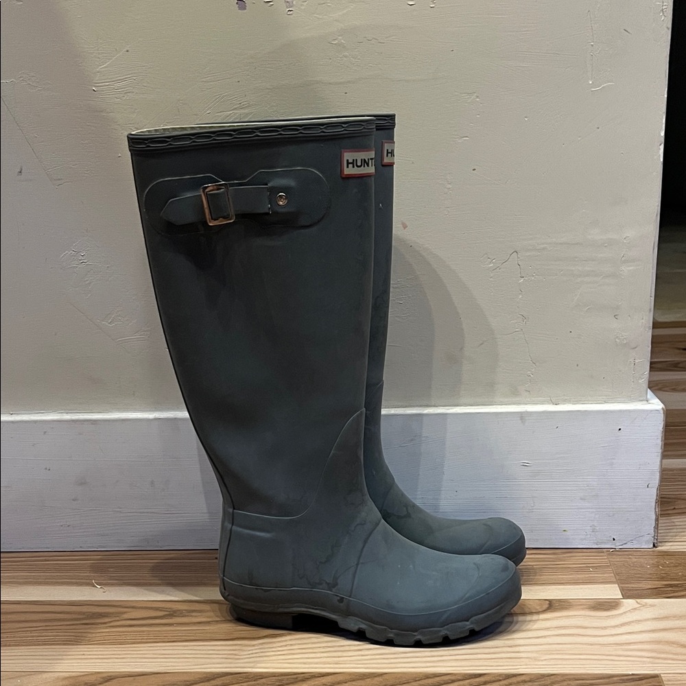 Hunter original tall rain boots
